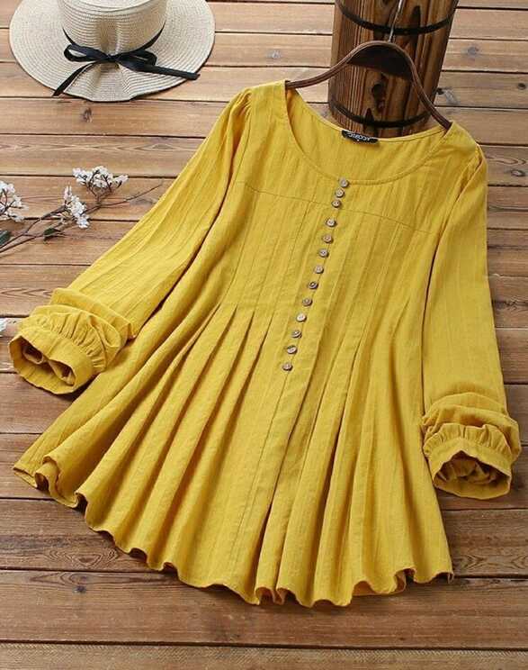 Long tops design for girls women&#39;s | Fashion tops, Trendy fashion ...