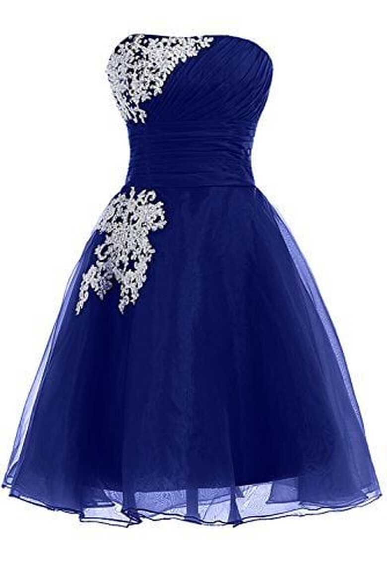 Lovely Short Royal Blue Homecoming Dresses , Short Prom Dresses ...