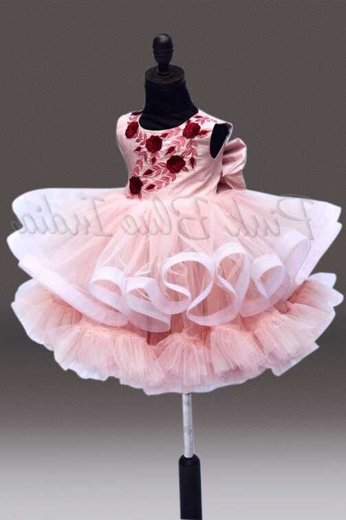 Luxury Baby Girls First Birthday Outfit, Girl One Year