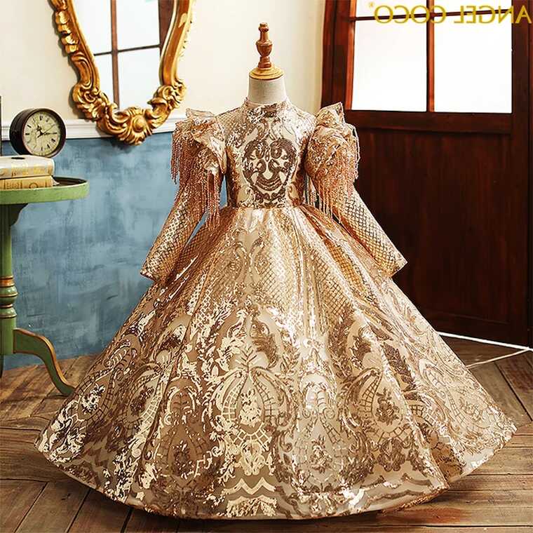 Luxury Children&#39;s Beauty Pageant Princess Party Girls Dress Kids ...