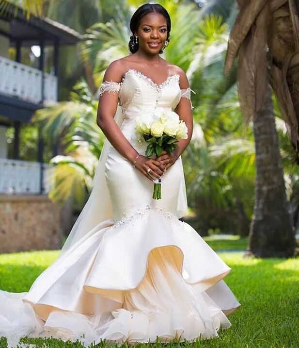 Luxury South African Sweetheart Plus Mermaid Wedding Dress With ...