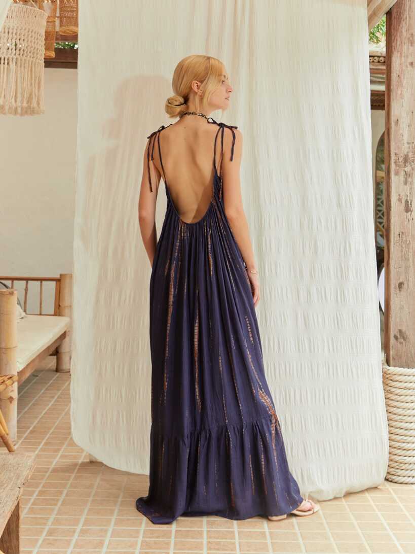 MALI BACKLESS MAXI DRESS