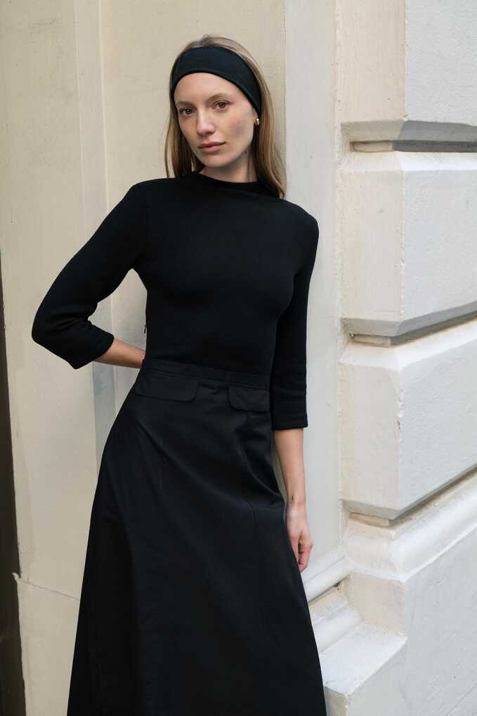 MIDI DRESS - Black | ZARA Turkey