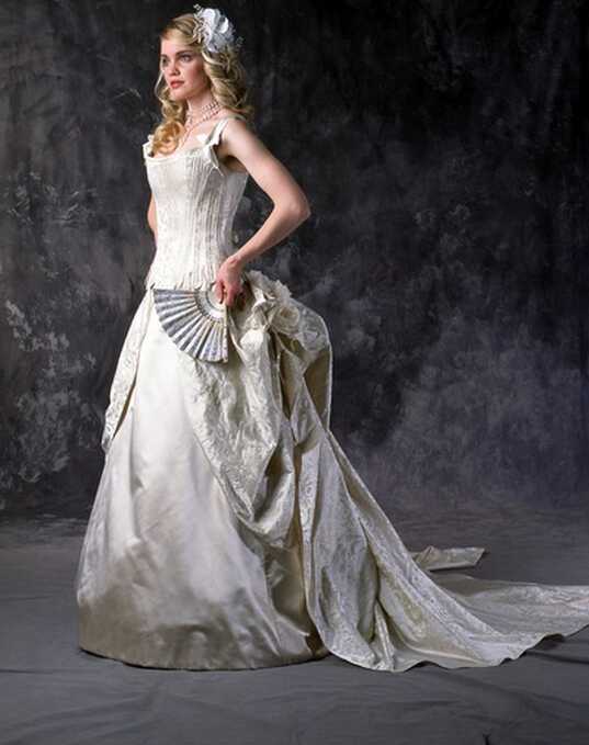 Marie Antoinette Corset Wedding Dress; I really like this one ...