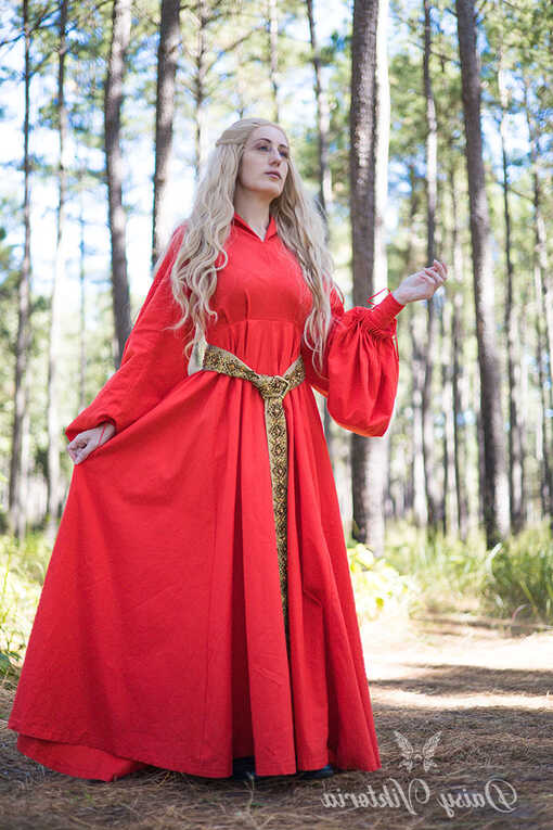 Medieval Fantasy Gown / Princess Buttercup&#39;s Red Dress - PDF ...