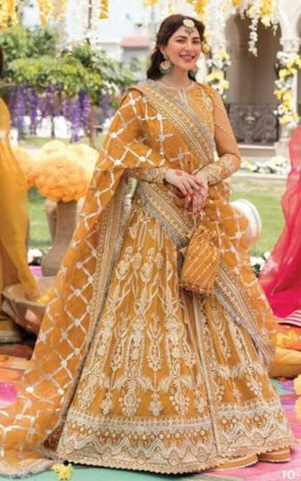 Mehndi Dress Design | Bridal Mehndi Dresses | Pakistani Mehndi Dresses