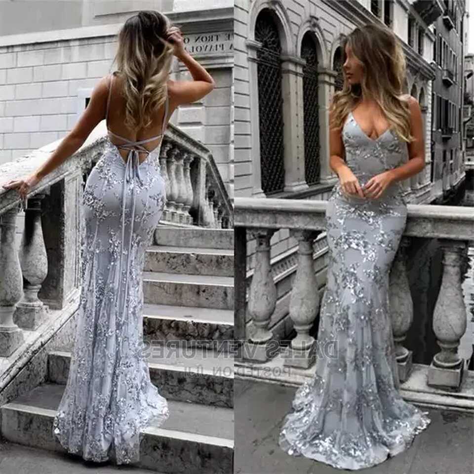 Mermaid Evening Elegant Sexy Embroidered Long Party Dress in Lekki ...