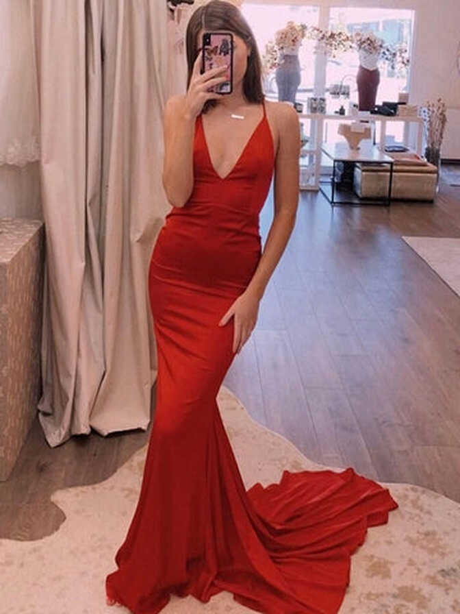 Mermaid Prom Dresses – Tagged &quot;dark red prom dresses&quot; – jbydress