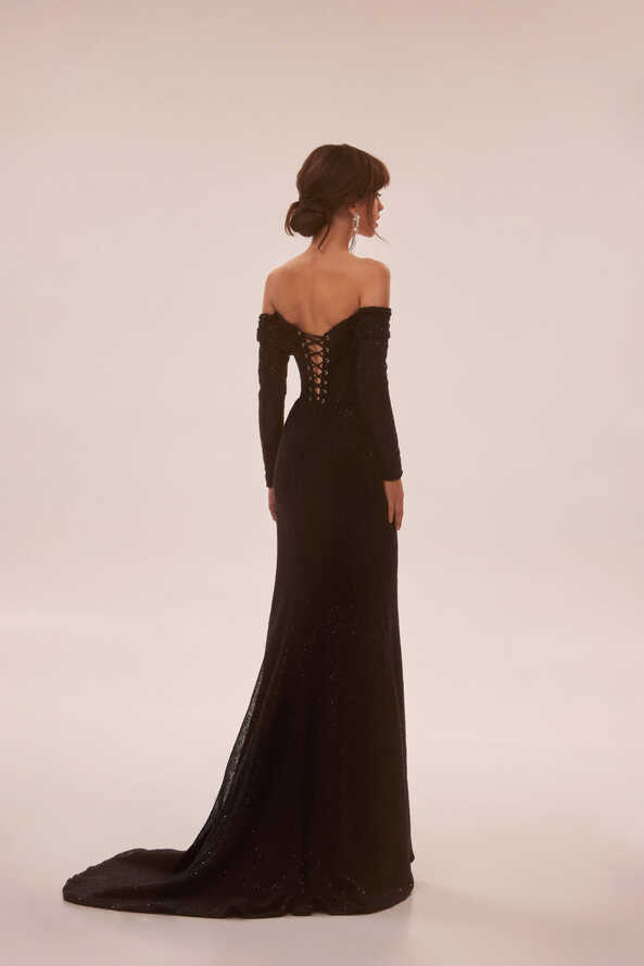 Milla Elegant Off Shoulder Gown Hire – Dressed by Jaz