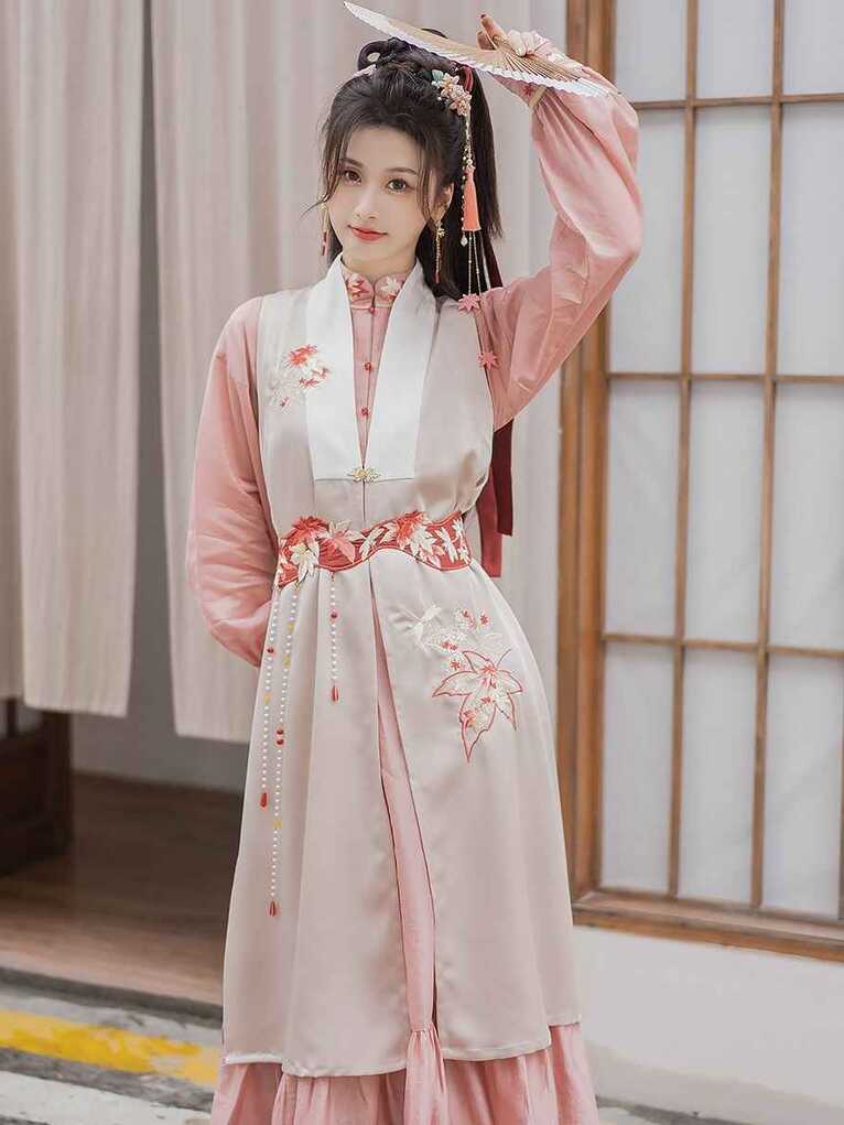 Ming Dynasty | Pink Modern Hanfu – Yandan_Hanfu