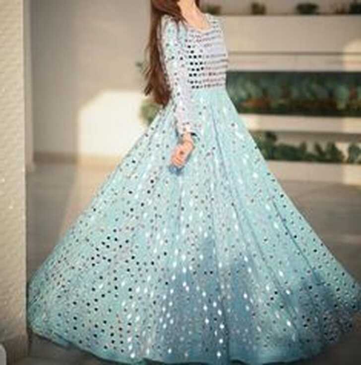 Mirror Work Dress Designs | Stylish &amp; beautiful mirror work ...