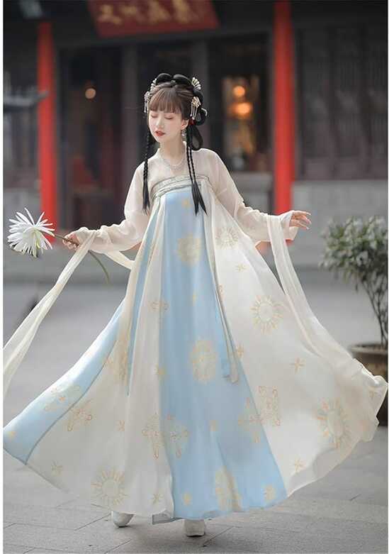 Mkjuuior Chinese Traditional Tale Ancient Hanfu Women&#39;s Modern ...