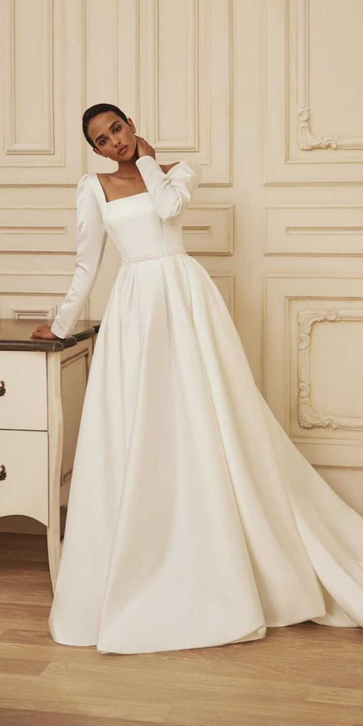 Modest Wedding Dresses With Sleeves Wedding Dresses Guide