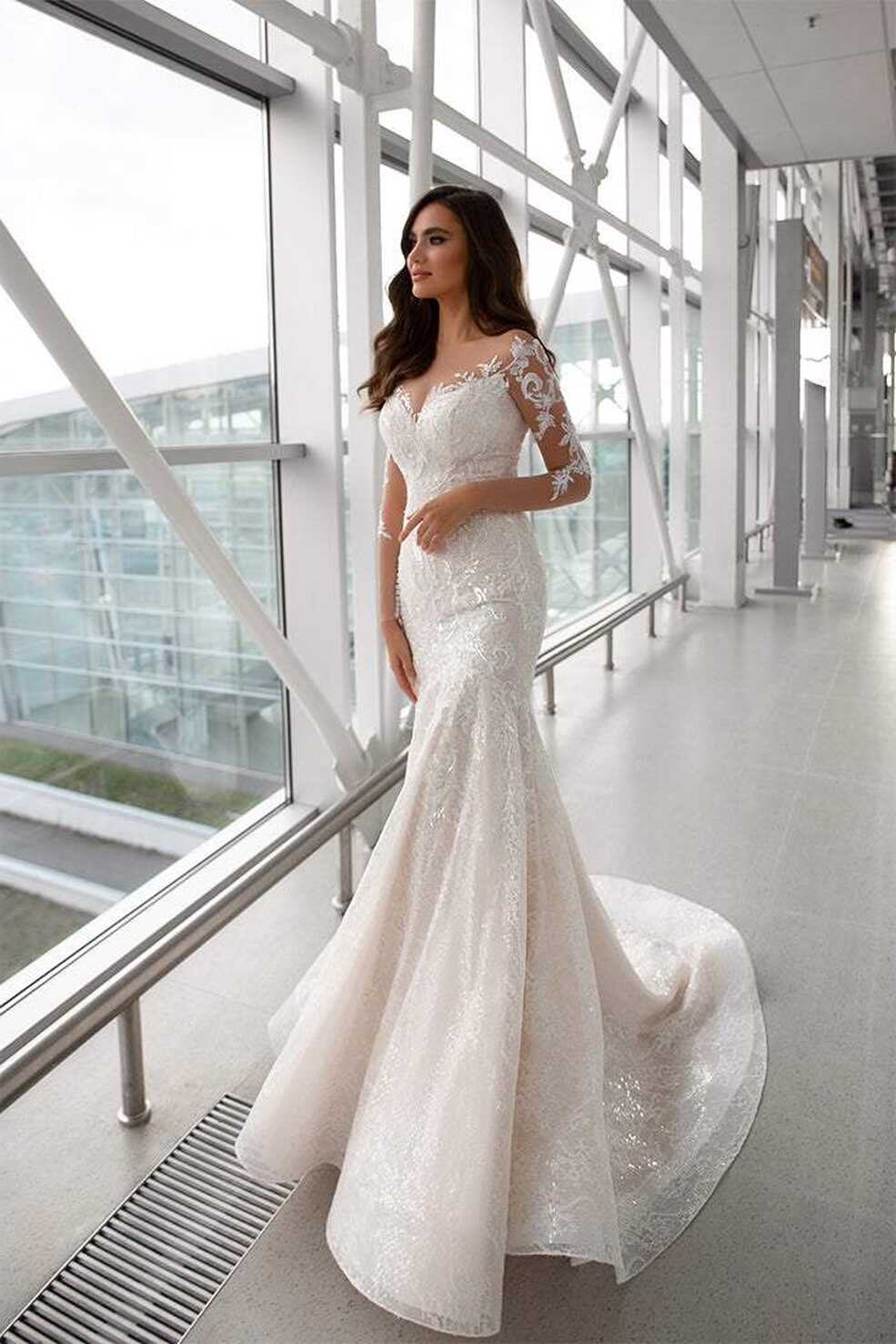 Modest White Wedding Dress| Wedding Gowns – D&amp;D Clothing