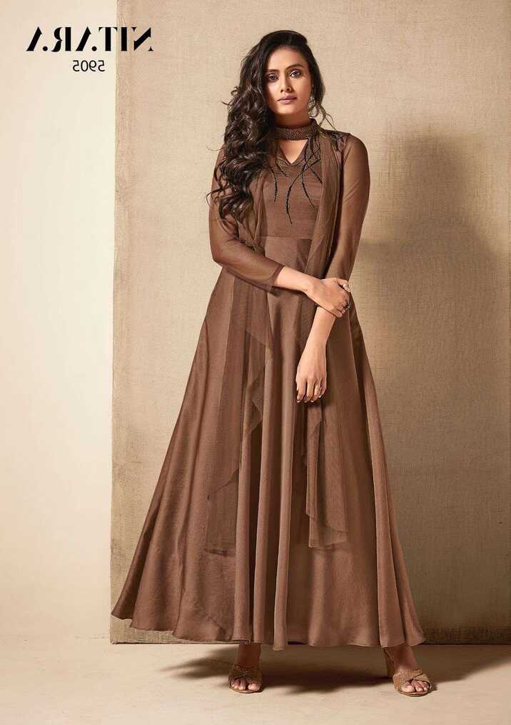 NYX VOL 2 BY NITARA SILK DESIGNER PARTY WEAR LONG GOWN COLLECTION ...