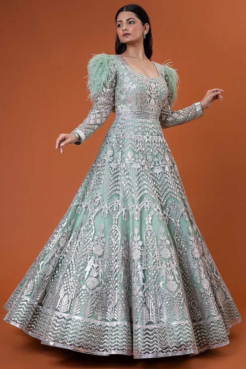 Occassional reception Gowns from Indian Designer | Samyakk