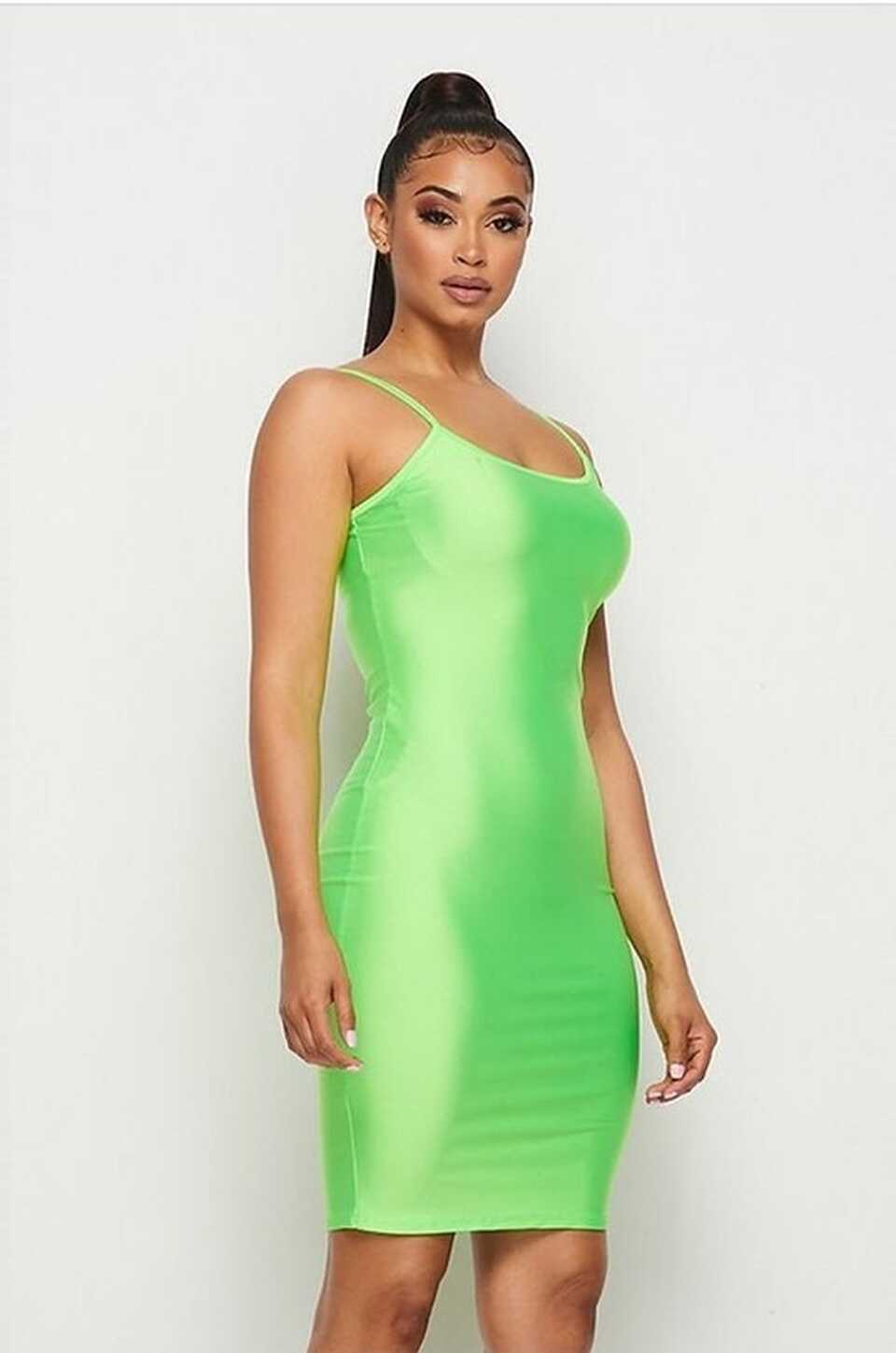 Oh, La, La Dress Neon Green - Etsy UK