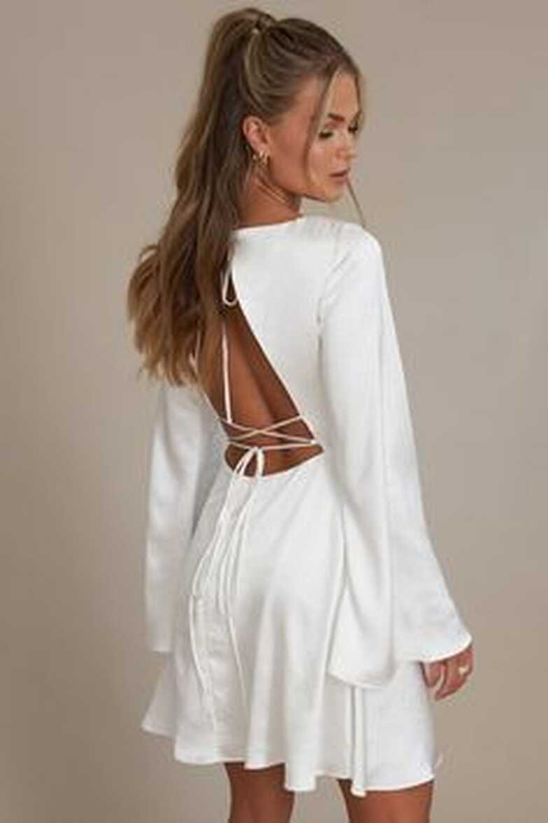 Open Back Flowy Dress