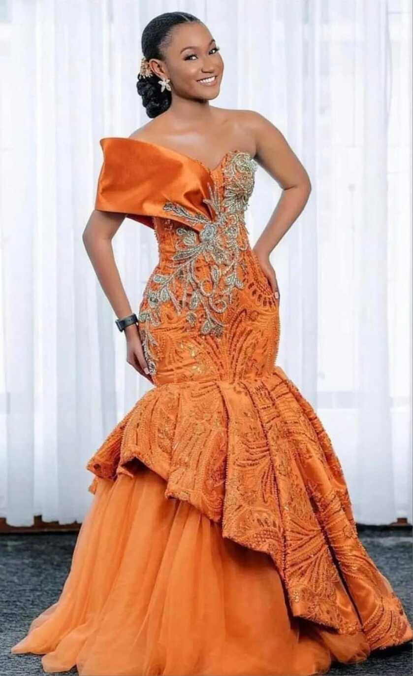 Orange Wedding Dress - Etsy