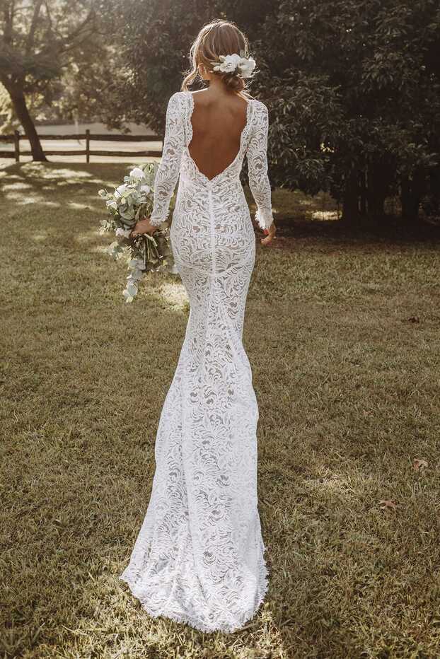 Orla Gown | Lace Wedding Dress | Made to Order Standard – Grace ...