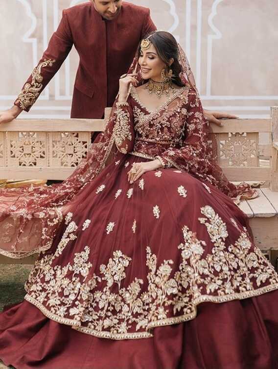 Out Class Red Bridal Dresses || Latest Collection of Red Bridal ...