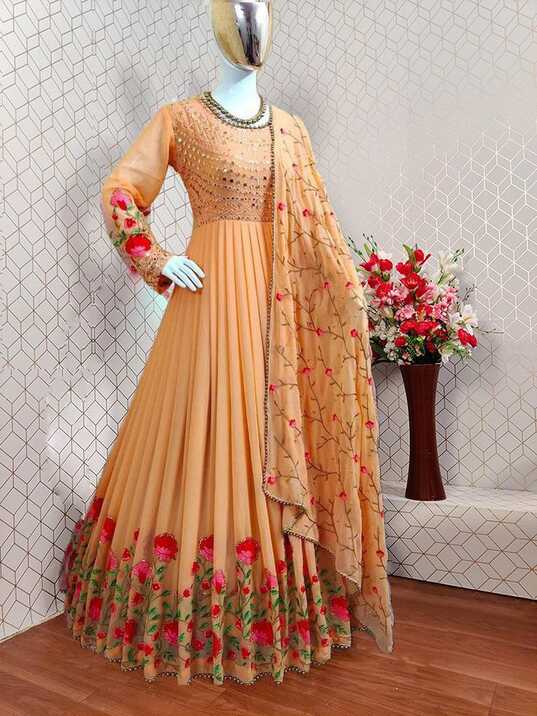 PAWAN COLLECTION DESIGNER PARTY WEAR GOWN