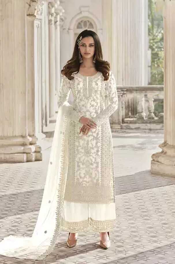 Page 1 of White Salwar Kameez