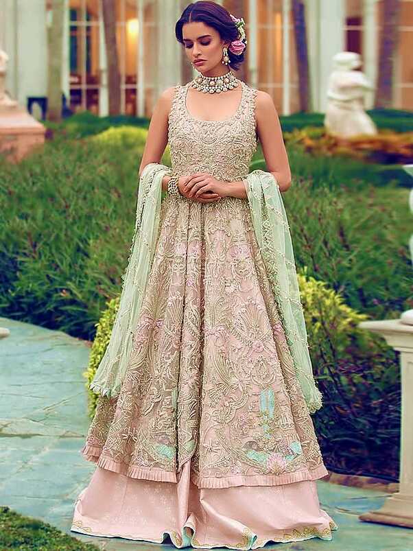 Pakistani Anarkali Wedding Guest Dresses UK USA Canada Australia ...