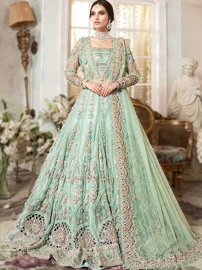 Pakistani Bridal Maxi for Walima San Francisco California USA ...