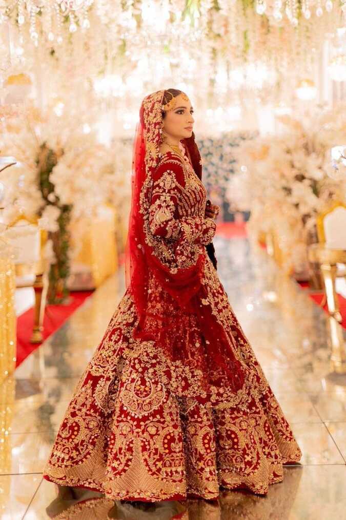 Pakistani Bridal Outfit, Engagement/nikah Pakistani/indian/bengali ...