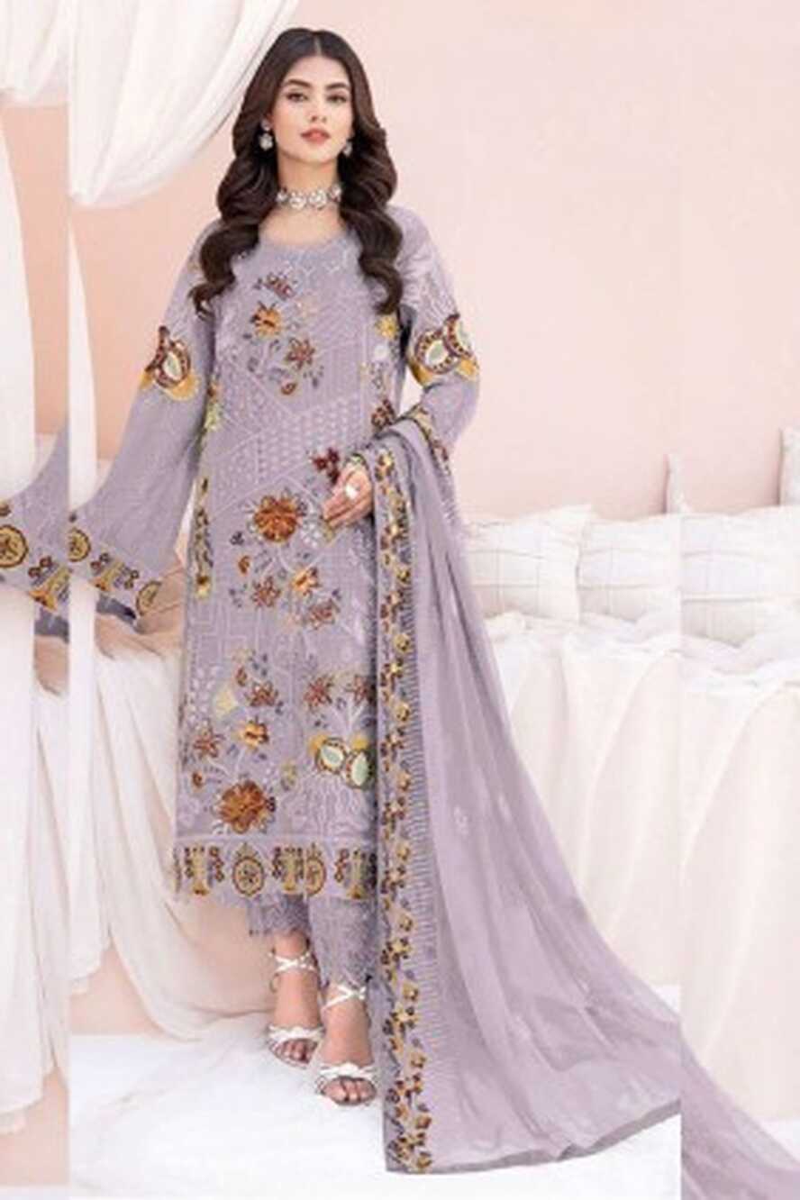 Pakistani design salwar kameez online, Straight cut Salwar kameez ...