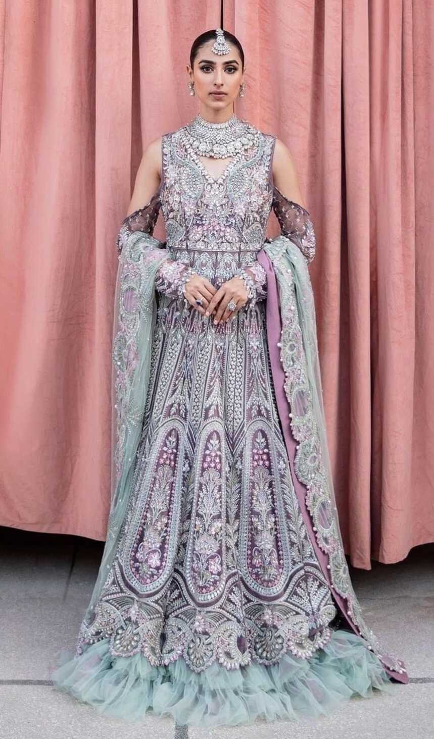 Party Wear Stitched Embroidered Long Maxi 2023