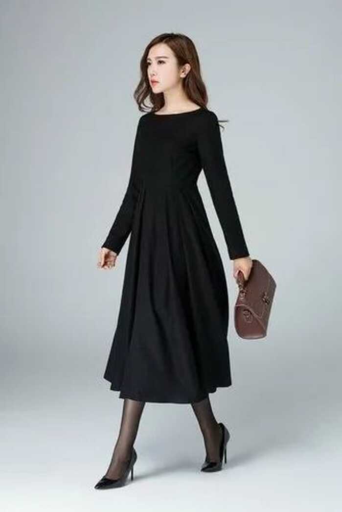 Party Wear Women Ladies Black Gown Dress, Size: Xs at Rs 459 in Surat