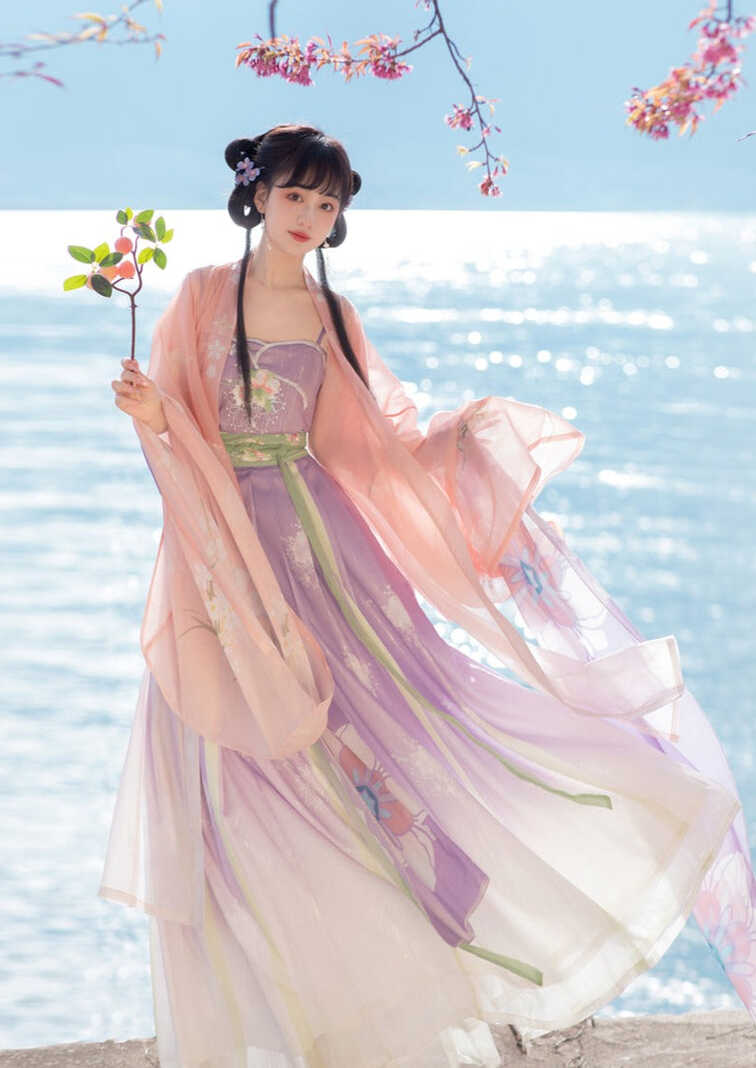 Peach Fairy | Pink Hanfu Dress (桃花神) – NewMoonDance