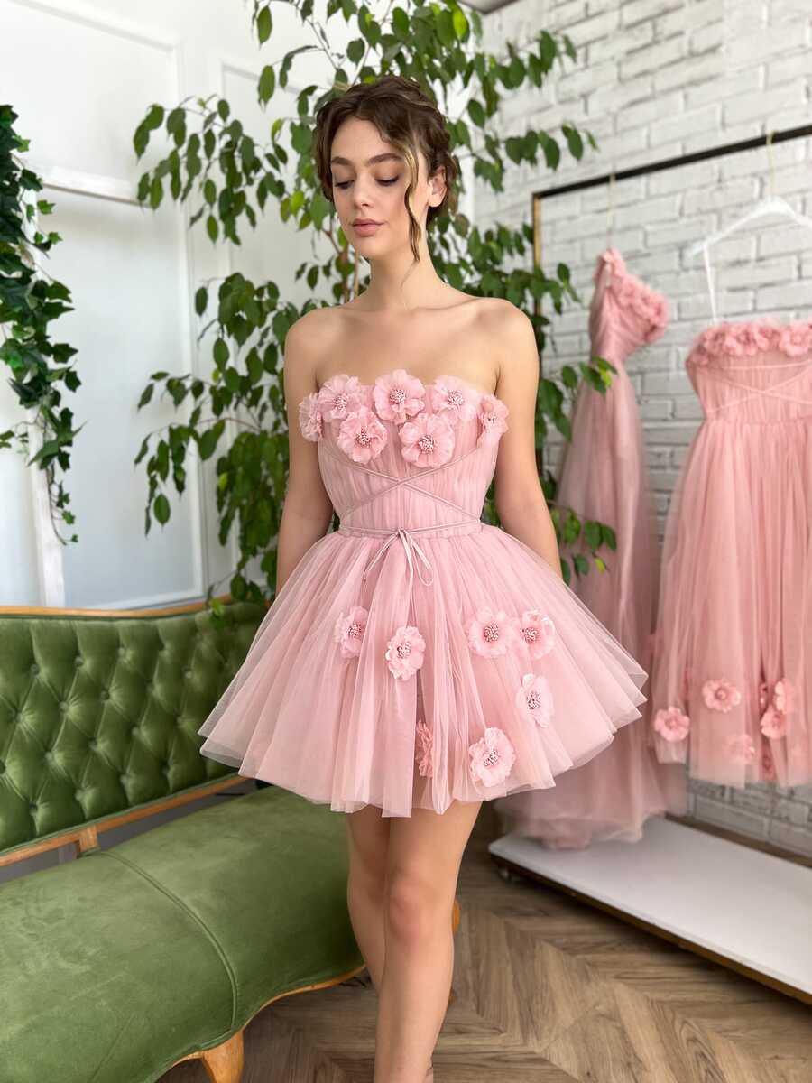 Peony Princess Mini Dress | Teuta Matoshi