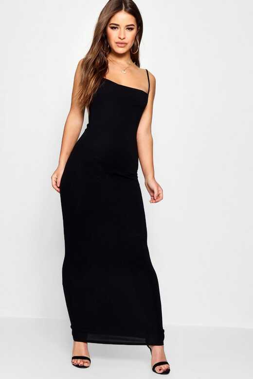 Petite Spaghetti Strap Maxi Dress