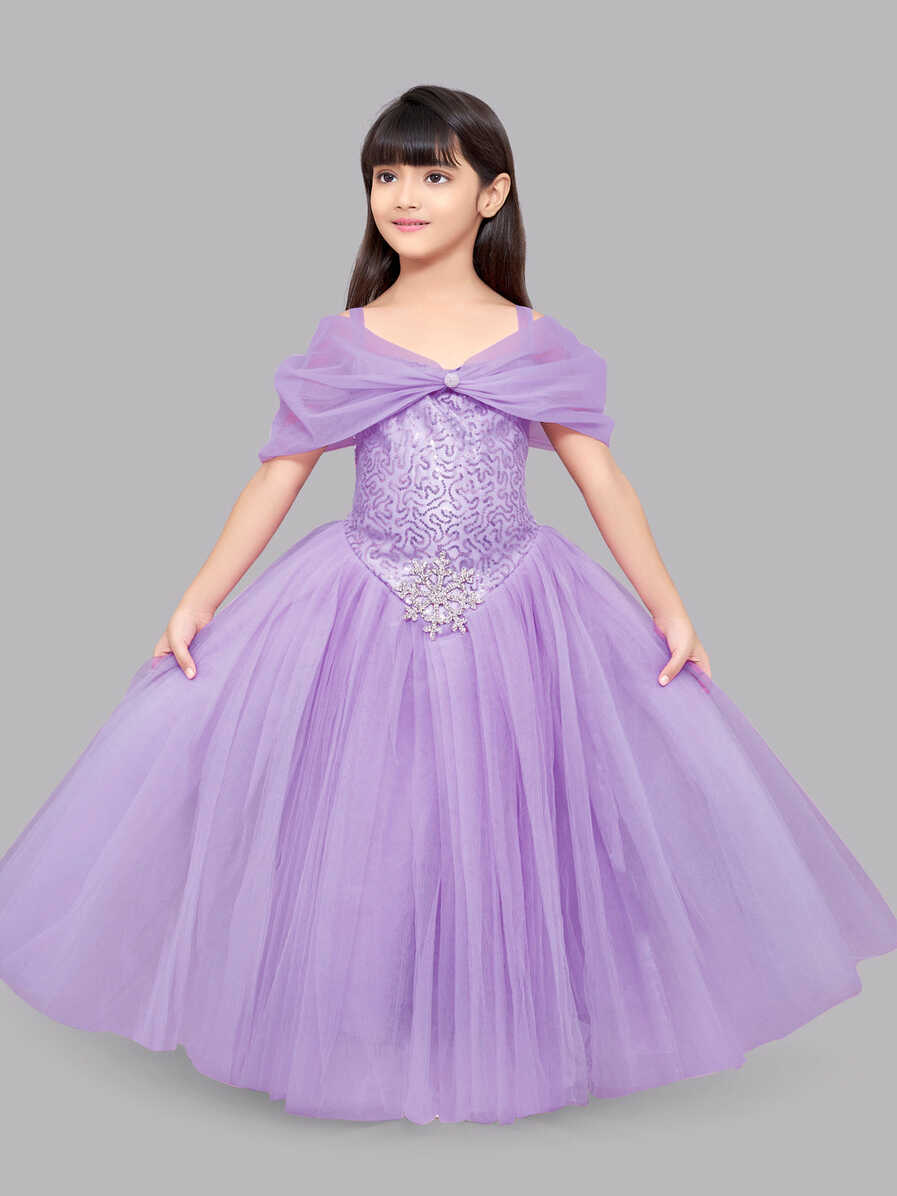 Pink Chick Lilac Princess Ball Gown