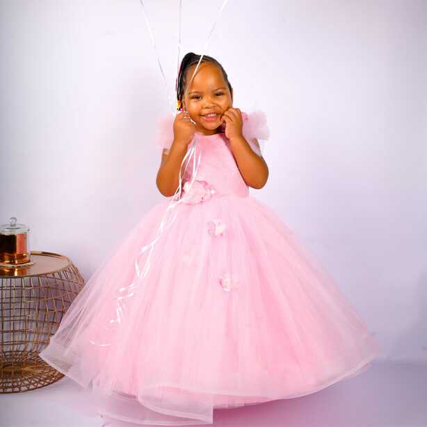 Pink Cinderella Dress - Malimu Kids