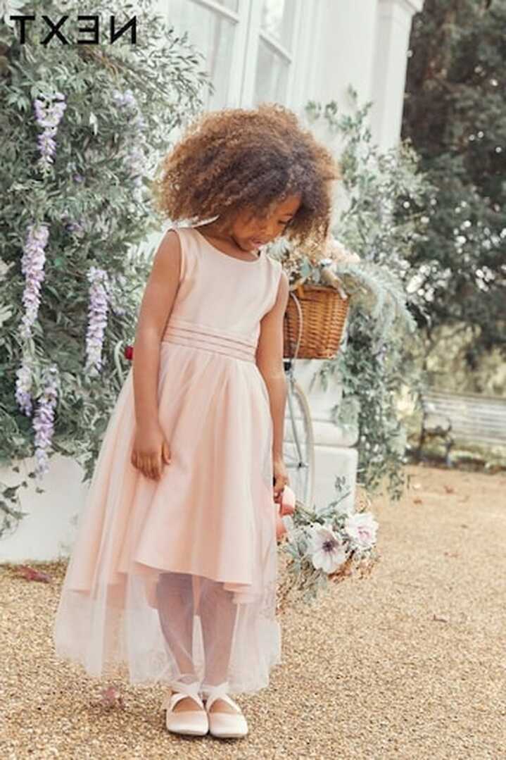 Pink Flower Girl Dresses | Blush Pink Flower Girl Dresses | Next