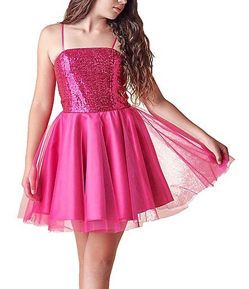 Pink Girls&#39; Party Dresses 7-16 | Dillard&#39;s