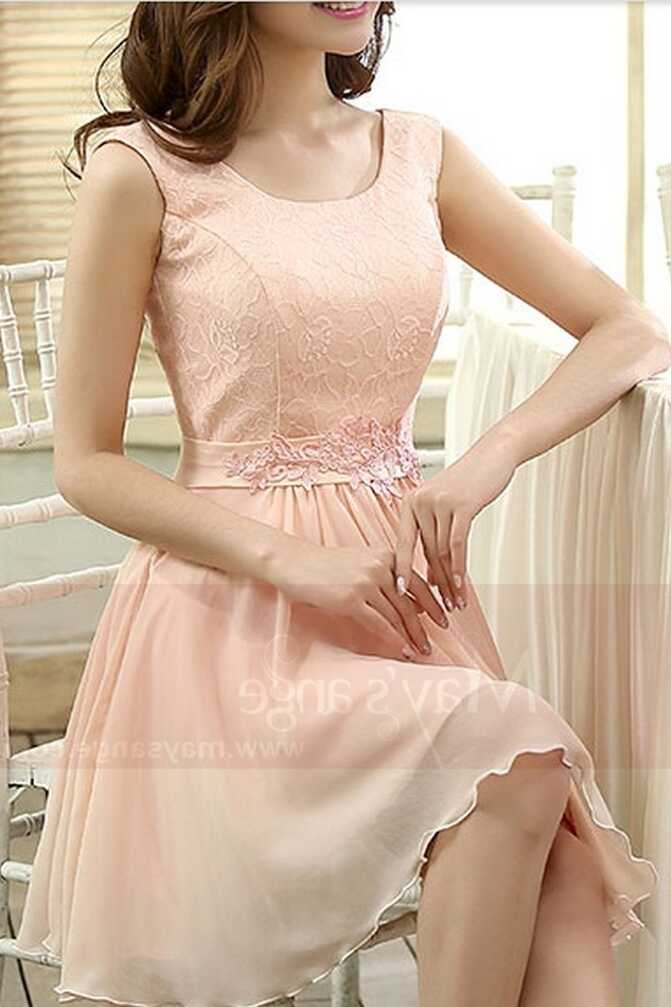 Pink Short Party Dress