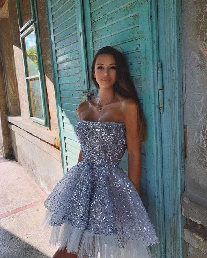 Pinterest | Homecoming dresses short, Event dresses, School event ...