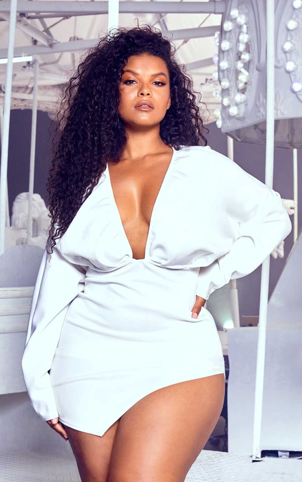 Plus Size Club Wear &amp; Dresses | PrettyLittleThing CA