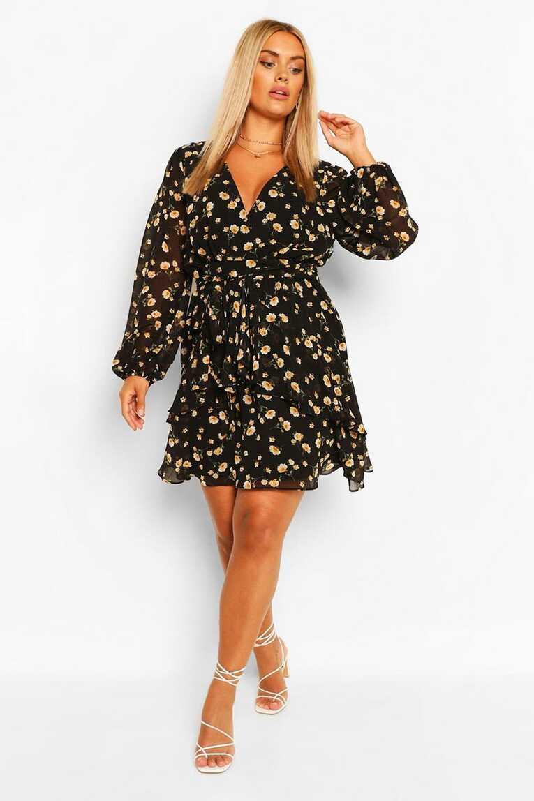 Plus Size Mini Dresses | Plus Size Short Dresses | boohoo USA