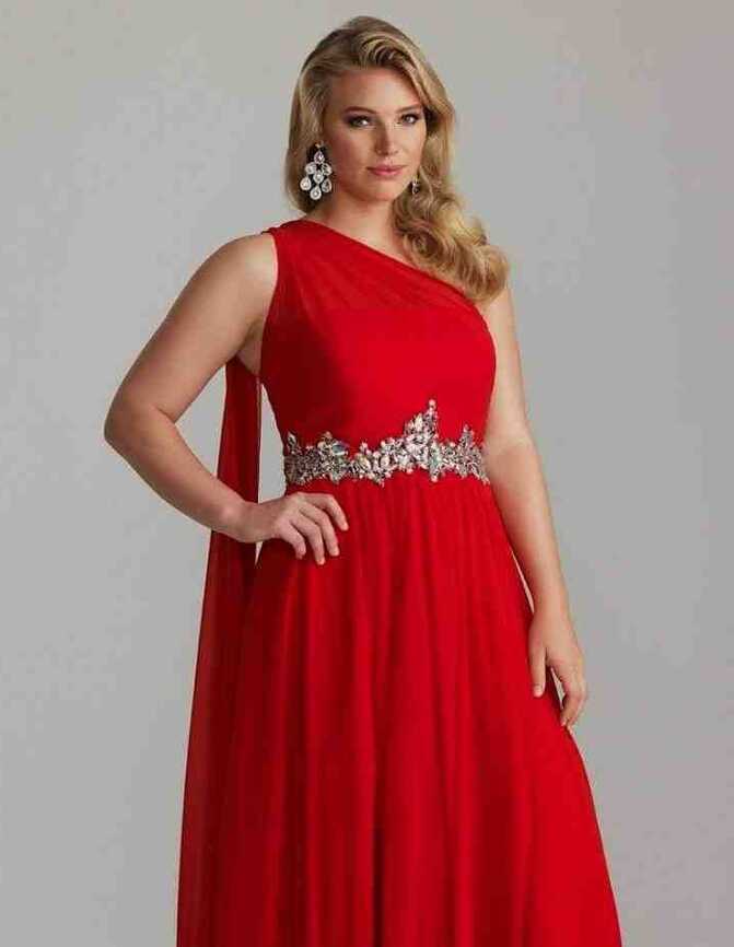 Plus Size Red Bridesmaid Dresses - Wedding and Bridal Inspiration