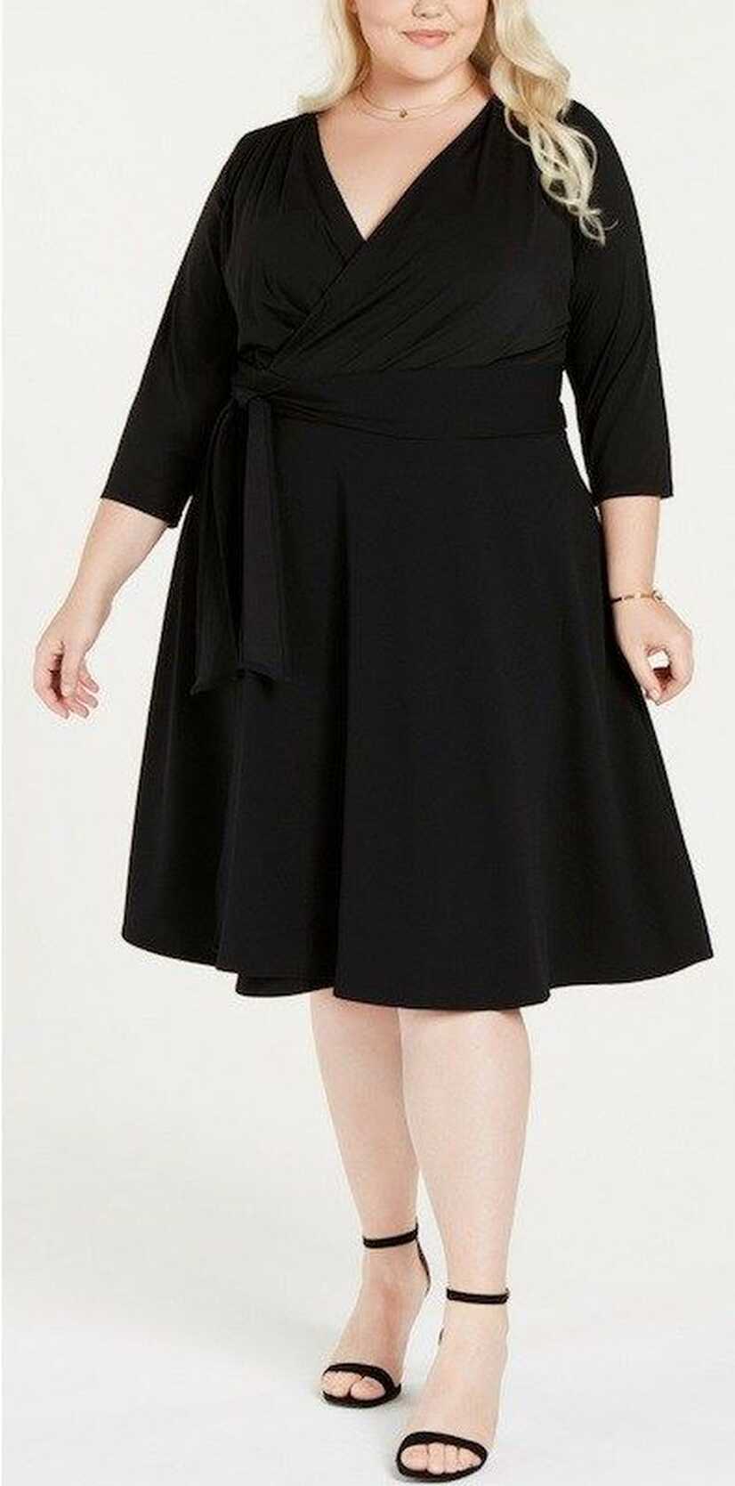 Plus Size Wrap Dress Outfits