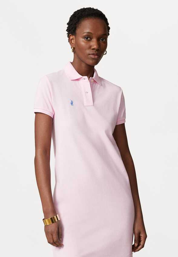 Polo Ralph Lauren SHORT SLEEVE CASUAL DRESS - Day dress - carmel ...