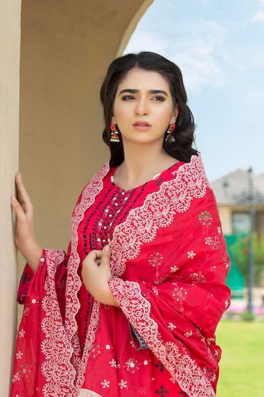 Premium Photo | Decent Girl Portrait Wearing Pakistani Traditional ...