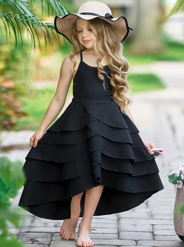 Pretty Little Girls Dresses | Summer Tiered Dress - Mia Belle Girls