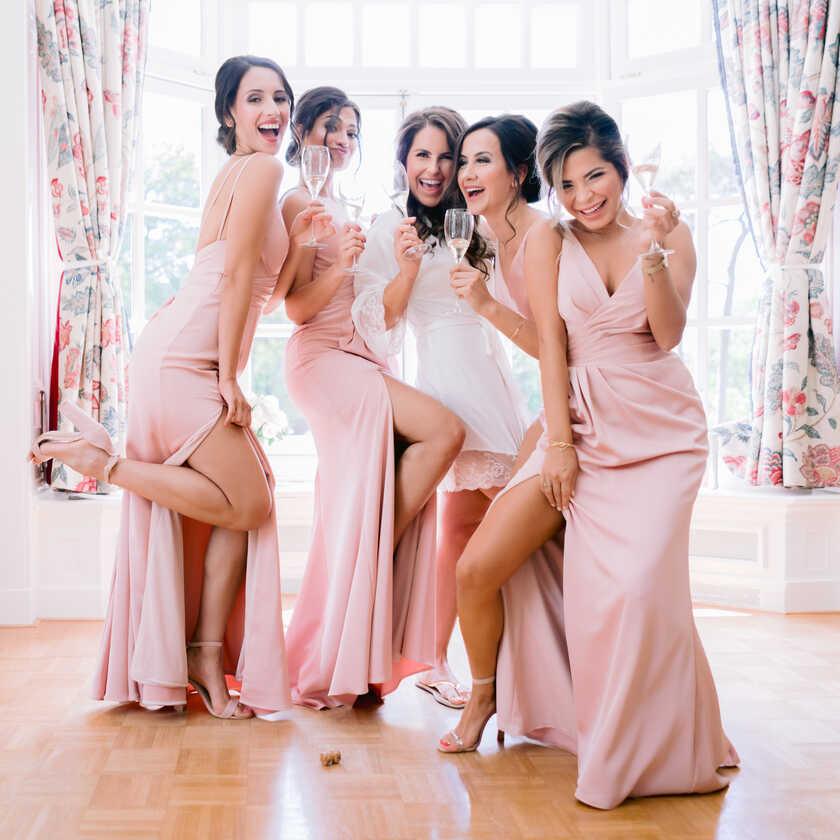 Pretty in Pink Bridal Fashions | World&#39;s Best Wedding Photography